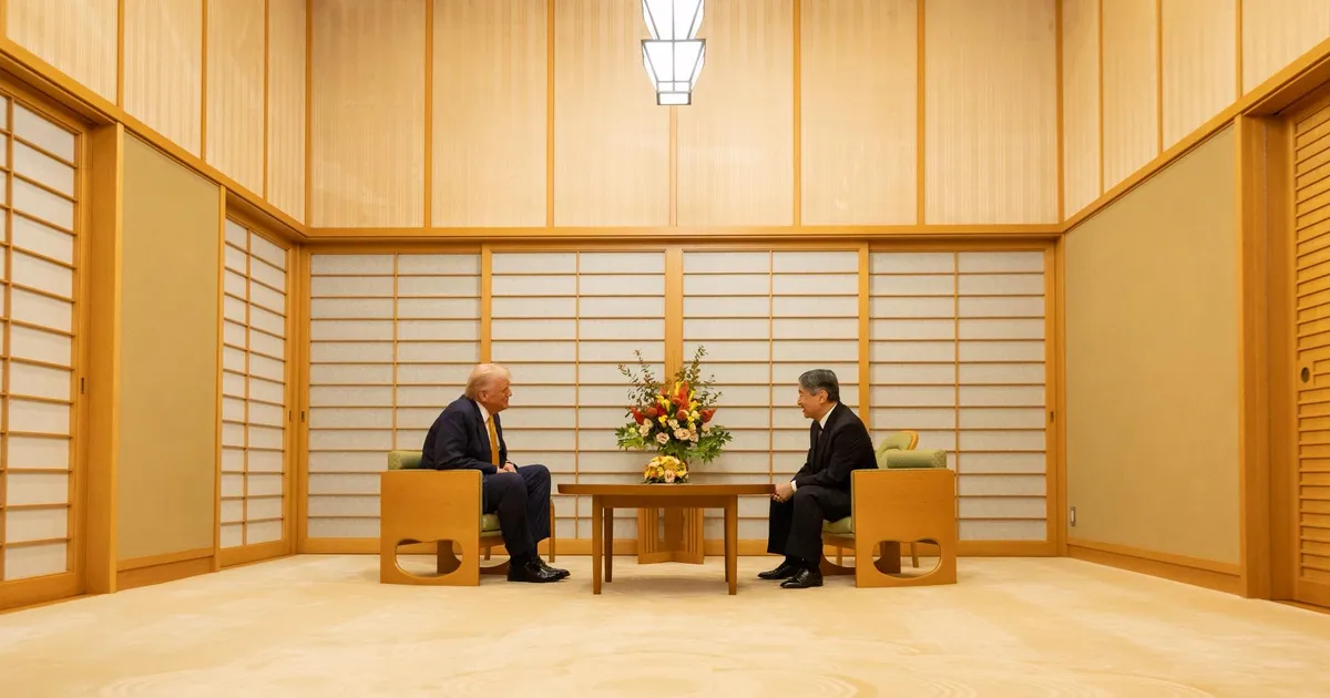 Encontro com imperador do Japão abre nova etapa da agenda de Trump na Ásia
