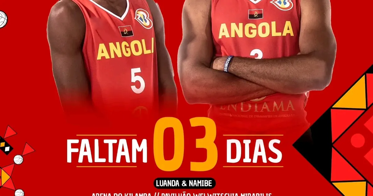 Afrobasquete 2025: Angola entra na recta final da preparação e sonha com título