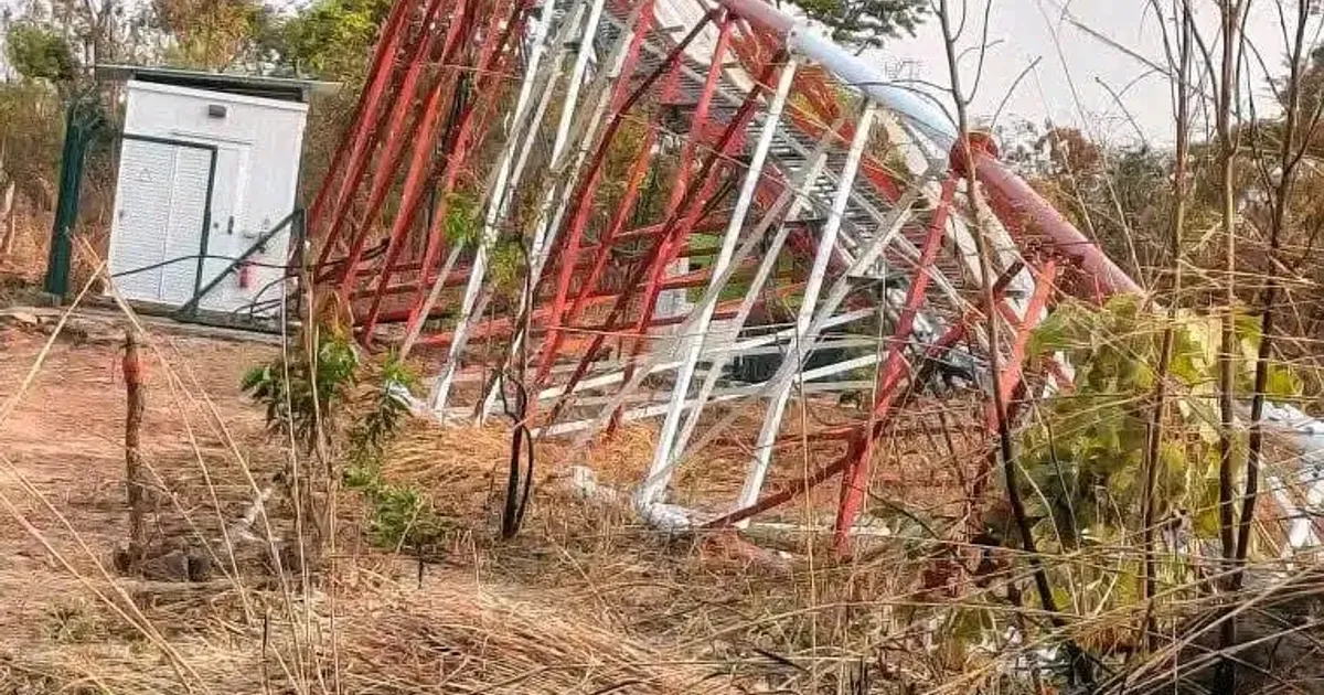Queda de torre da Unitel deixa Jamba e municípios vizinhos sem comunicação há cinco dias