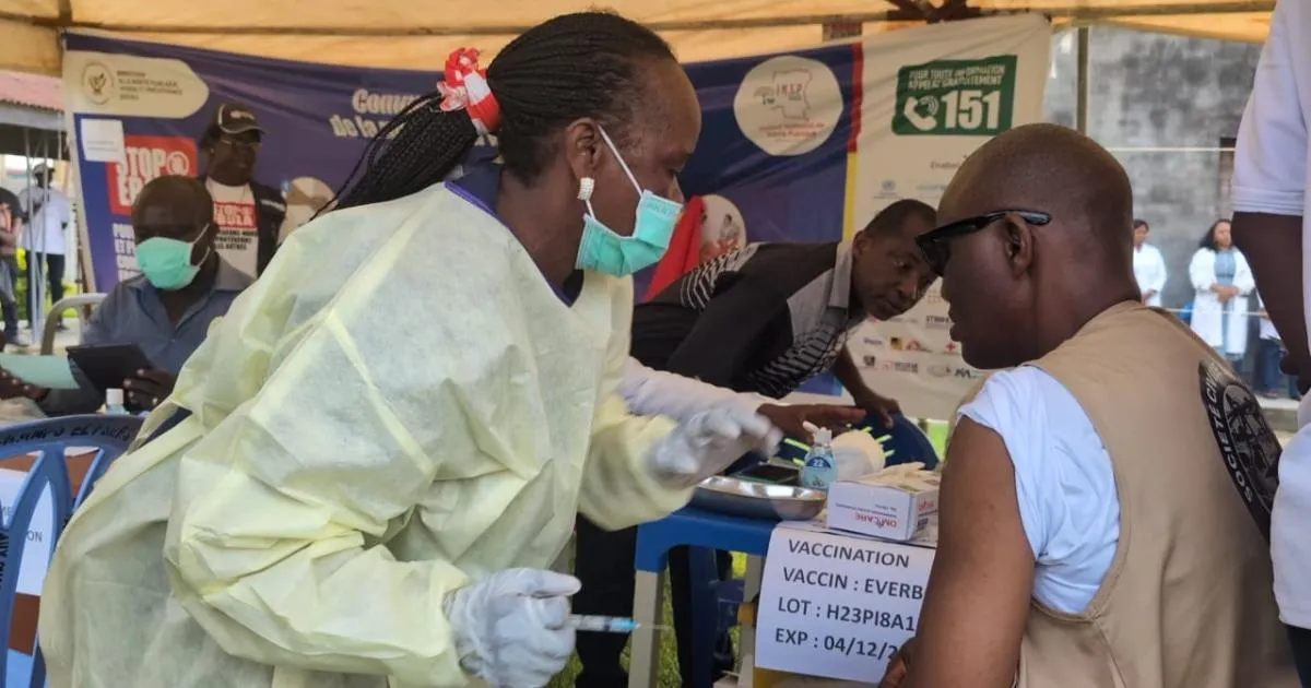Ensaios clínicos da vacina MATUMAINI contra o Ébola arrancam em Bunia, na RDC, com duração prevista de 6 meses