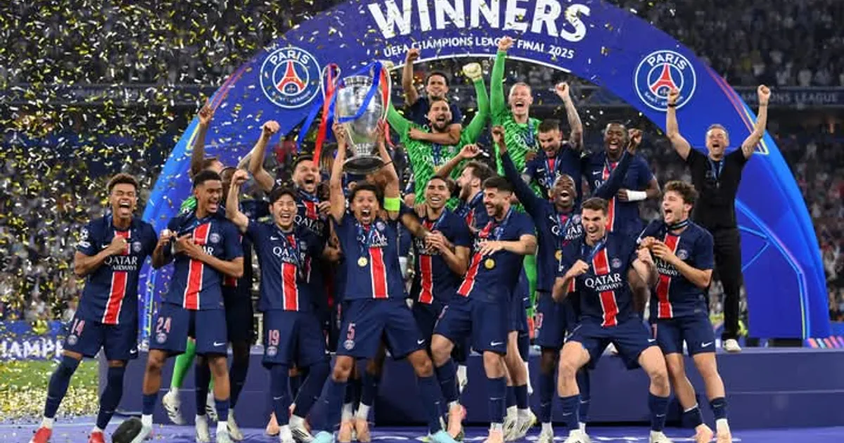 PSG “atropela” Inter e conquista título da Liga milionária