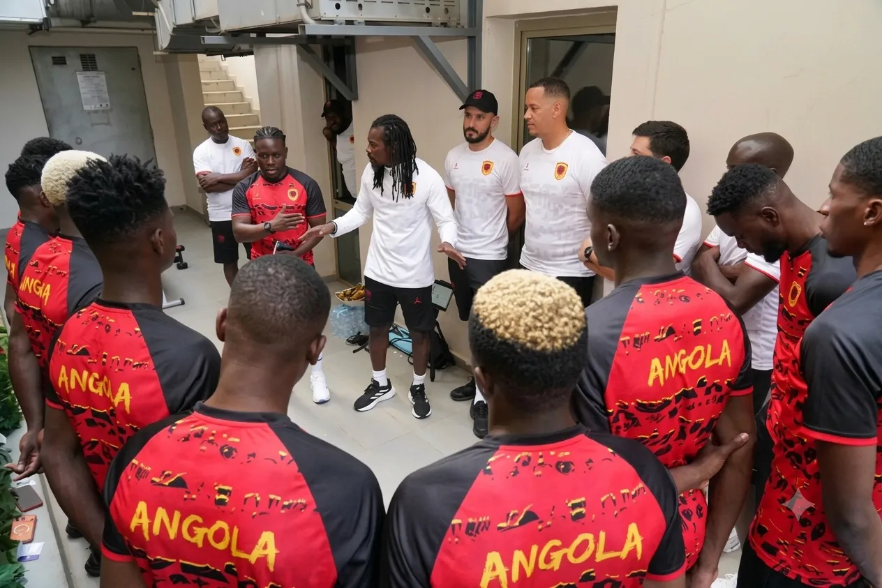 Palancas Negras montam estágio em Casablanca antes da estreia com o Egipto na qualificação ao CAN 2027