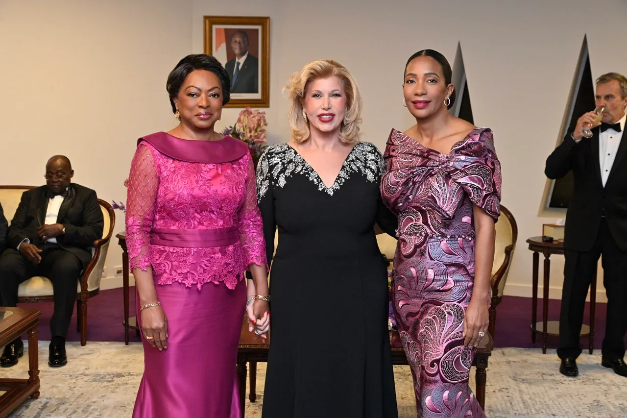 Ana Dias Lourenço participa no 10.º Jantar de Gala da Fundação Children Of Africa na Costa do Marfim