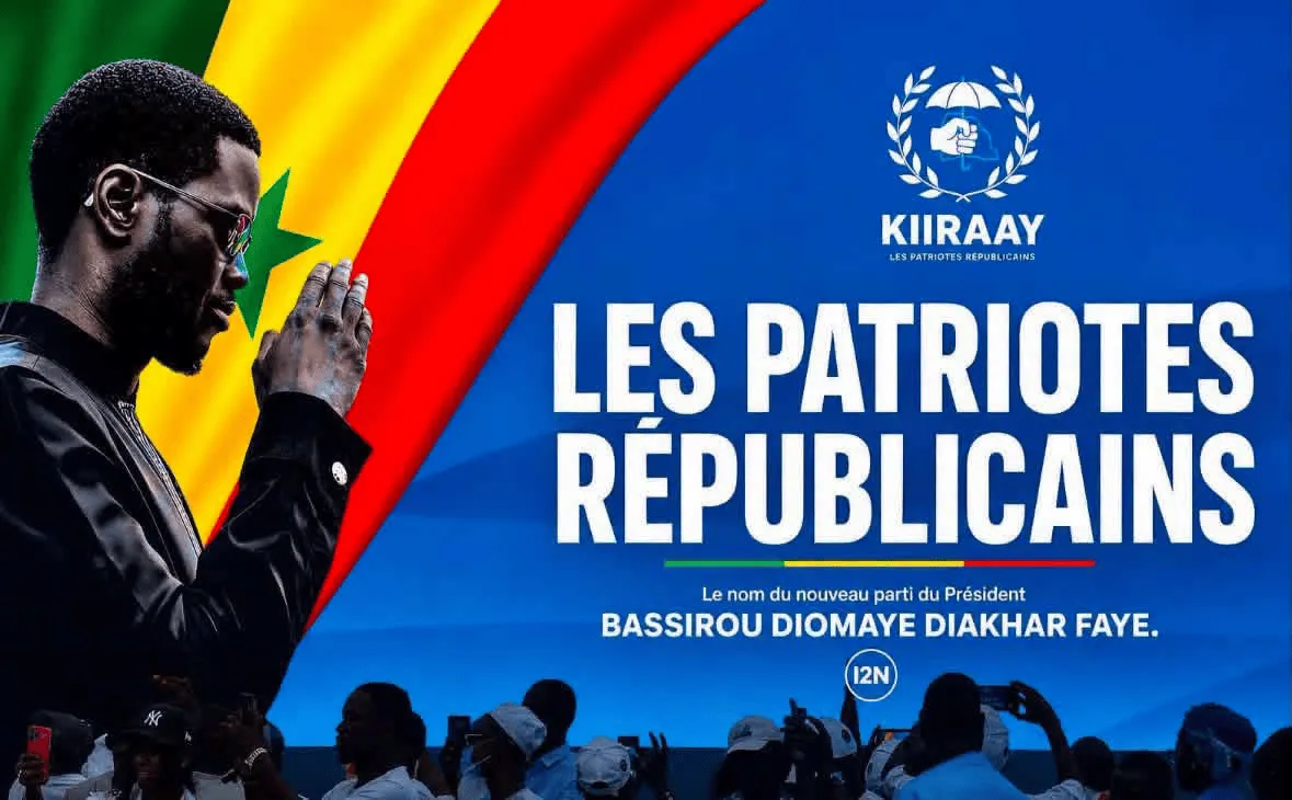 Senegal: Presidente Bassirou Diomaye Faye oficializa a criação do partido KIIRAAY – Os Patriotas Republicanos