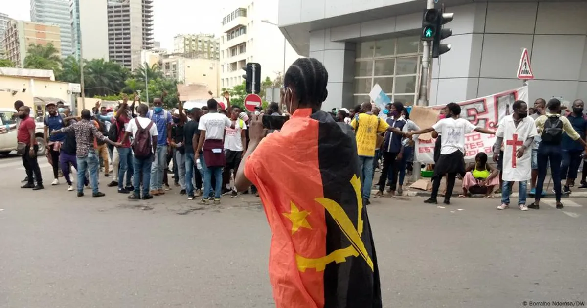 Angola: JURA denuncia detenção de secretário de mobilização