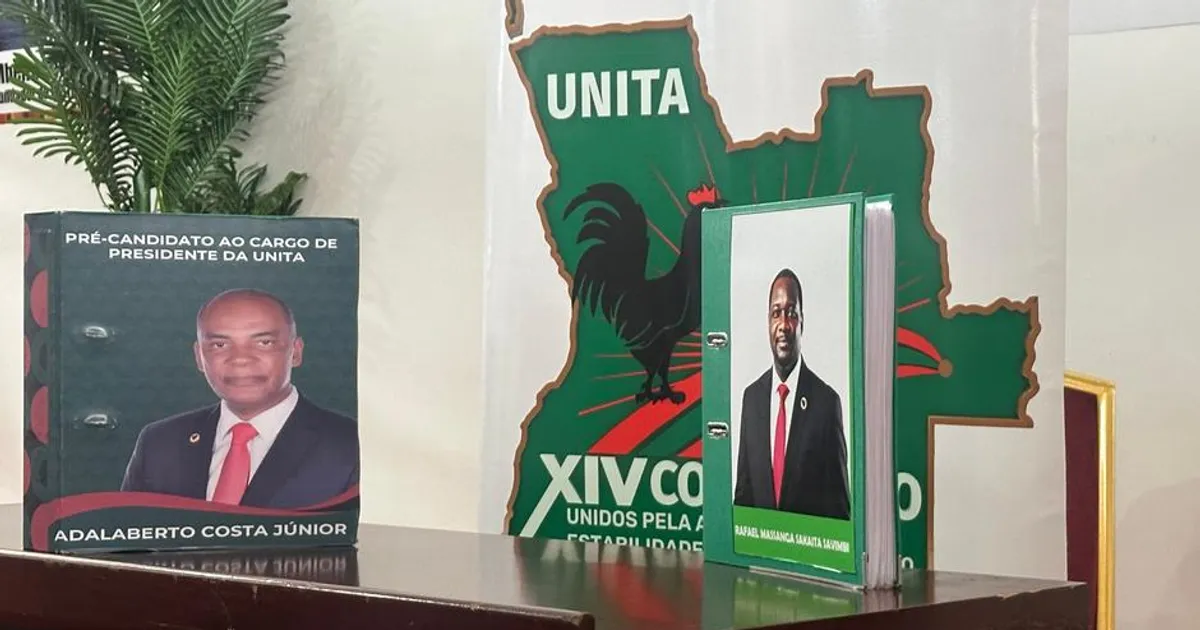 UNITA elege presidente de olho nas eleições de 2027