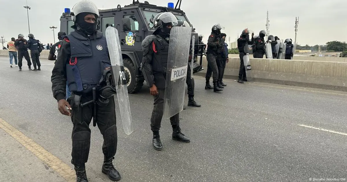 Ativistas denunciam intimidação policial em Luanda