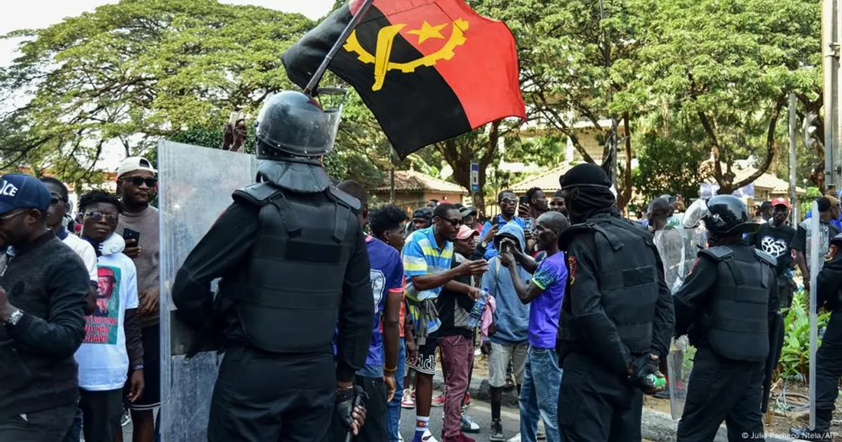 Protestos em Luanda: 22 mortos e mais de 1.200 detenções