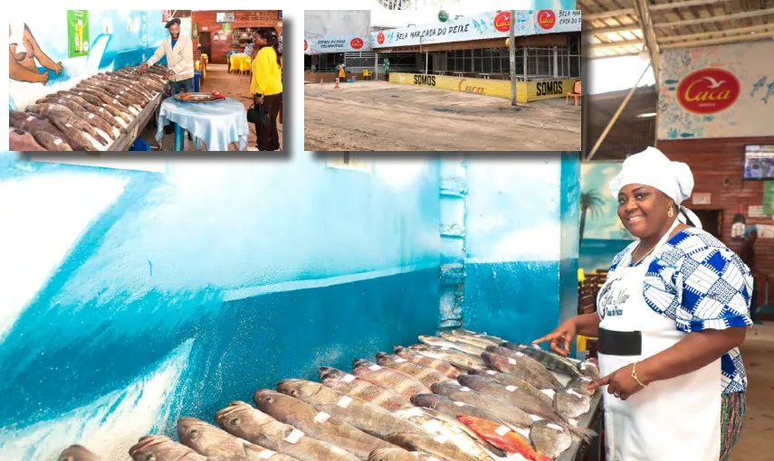 Chicala mantém tradição do mufete e do peixe fresco à brasa, com preços entre 8 mil e 60 mil kwanzas