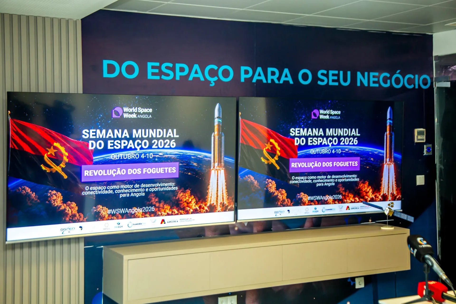 Angola assinala de 4 a 10 de Outubro a Semana Mundial do Espaço 2026 com foco em inovação, STEM e Programa Espacial Nacional