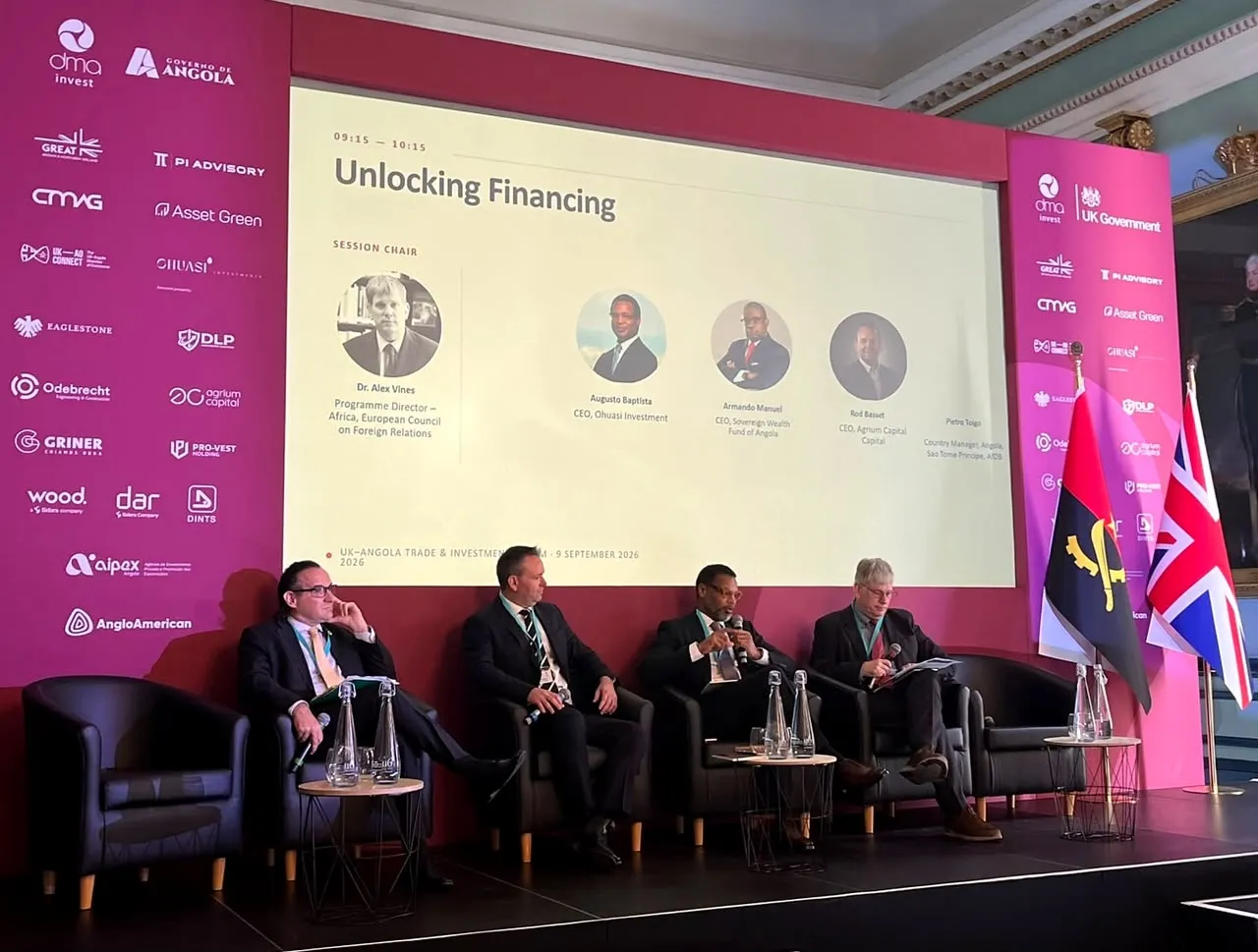 Mercado de capitais pode ajudar Angola a captar mais financiamento