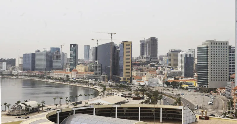 Uma vista da Marginal na Província de Luanda