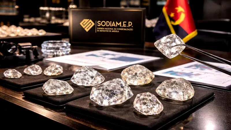 Lucros da Sodiam com queda de 67% para 6,8 milhões USD
