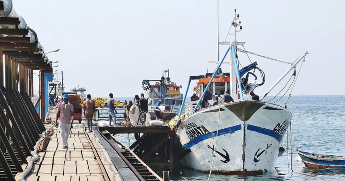 Número de trabalhadores no sector das pescas cai 73% em 2023