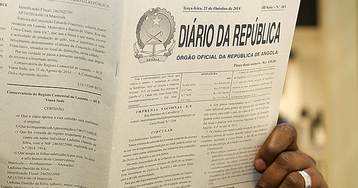 Preço das assinaturas do Diário da República sobem 9% em 2026