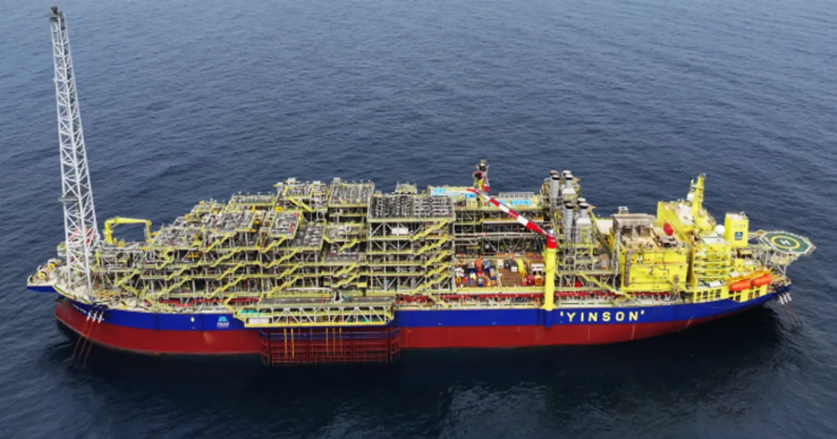FPSO Agogo exporta primeiro carregamento de petróleo bruto