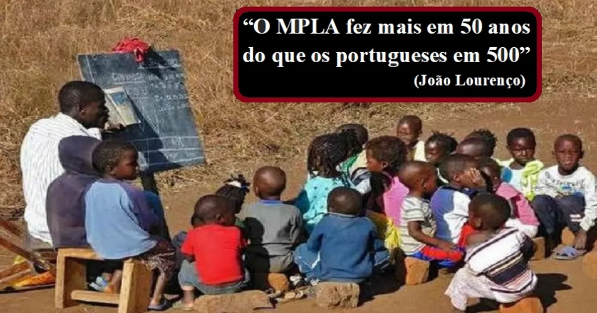 Para O MPLA, Ter Aulas Sentados No Chão É… Pedagógico