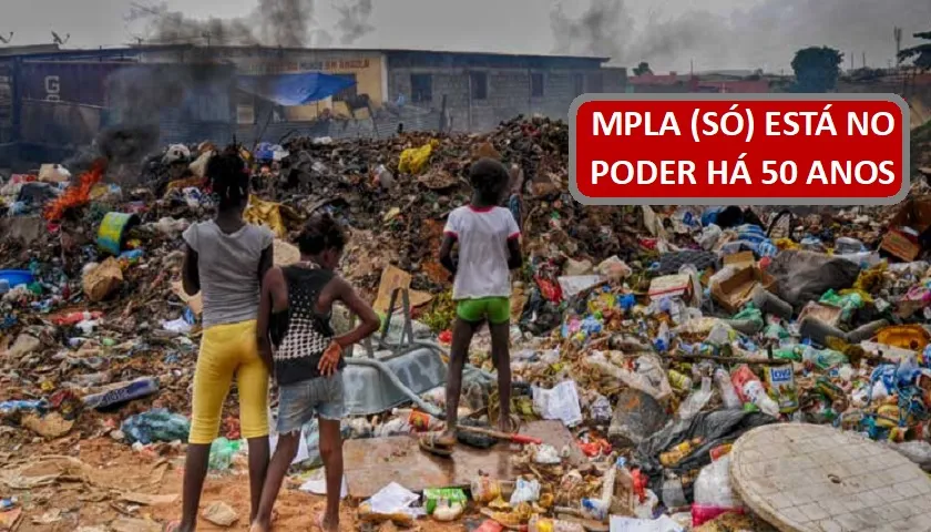 ANGOLA SÓ RECOLHE 24% DO LIXO PRODUZIDO