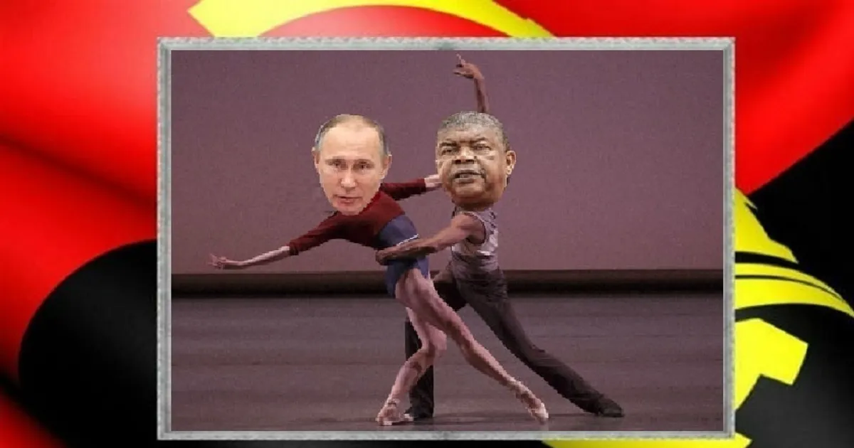 Bailarino Do MPLA Em Digressão Russa