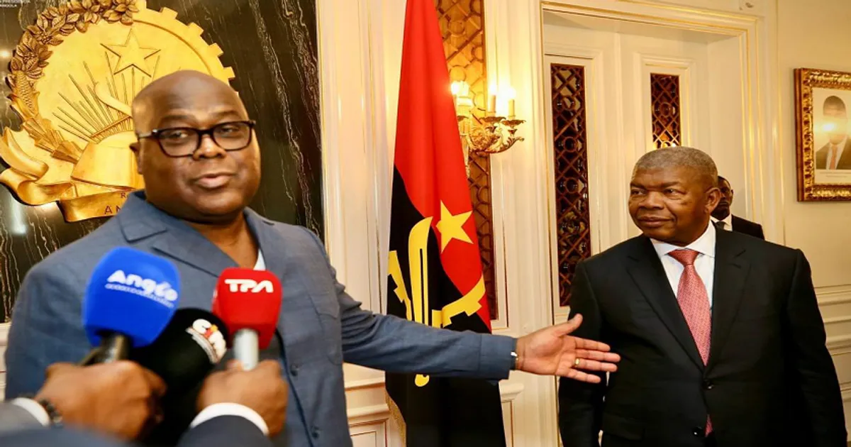 Tshisekedi Elogia João Lourenço