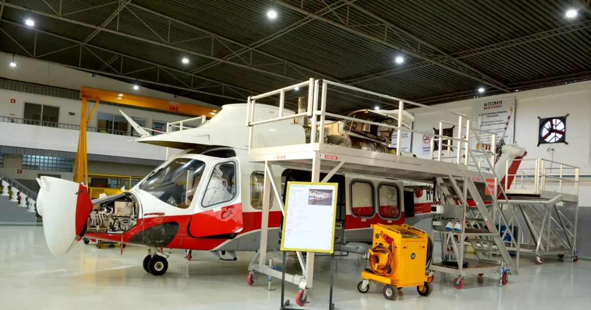Angola inaugura Hangar da Tecnair Maintenace o 1.º centro de manutenção aeronáutica