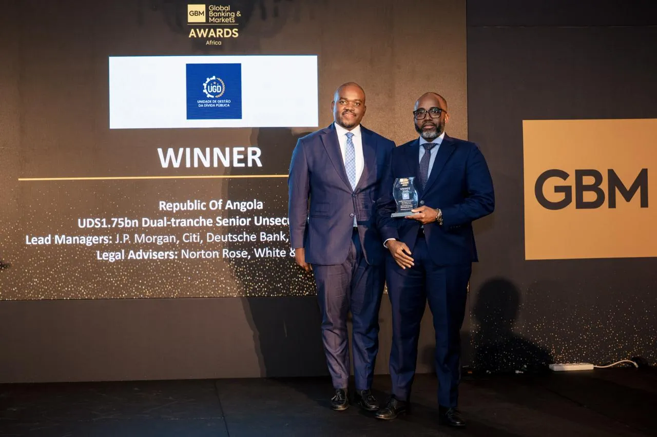 Eurobonds valem distinção a Angola no Global Banking & Markets Africa