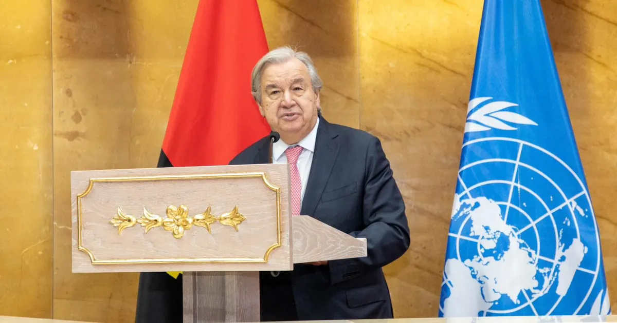 Guterres exige voz permanente para África e destaca papel de Angola na paz regional