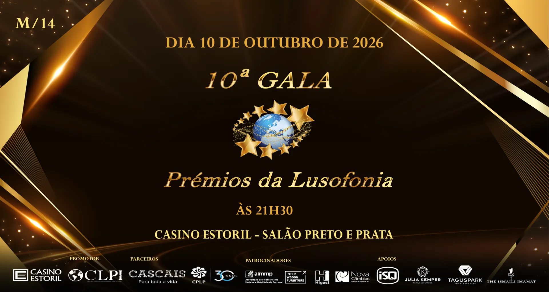 Gala Prémios da Lusofonia distingue personalidades no 30.º aniversário da CPLP