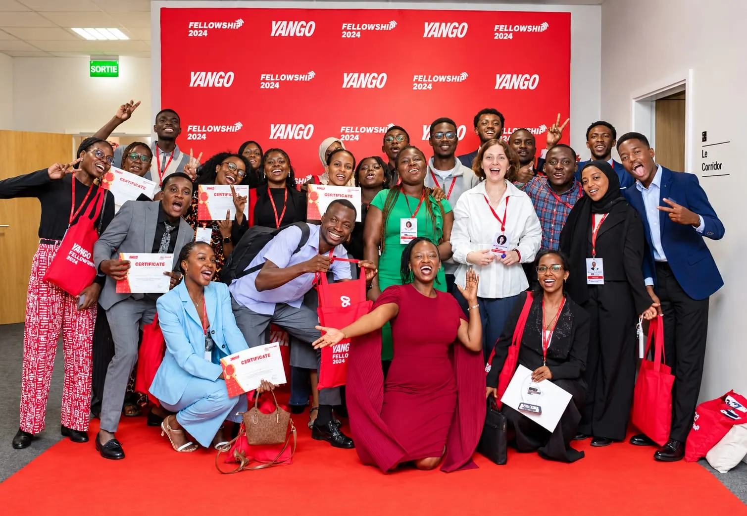 Jovens de seis países africanos desenvolvem soluções tecnológicas no Yango Fellowship