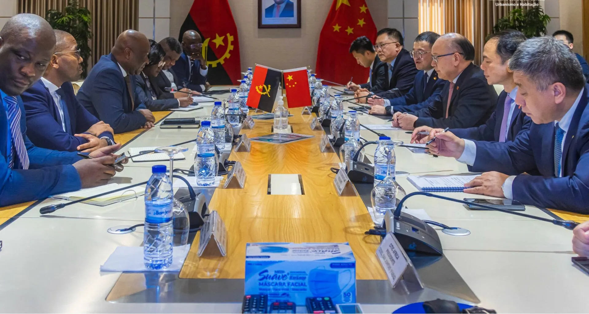 CITIC Group quer reforçar cooperação com Governo angolano nos domínios das obras públicas