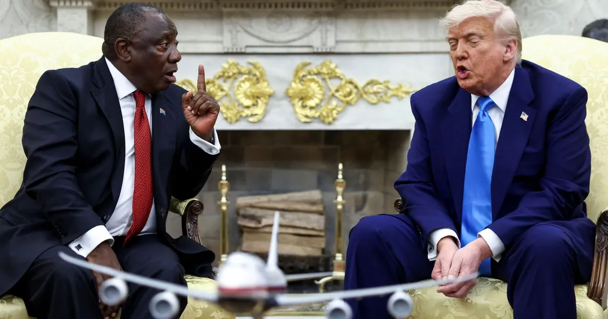 Trump não quer África do Sul na cimeira do G20 em Miami em 2026