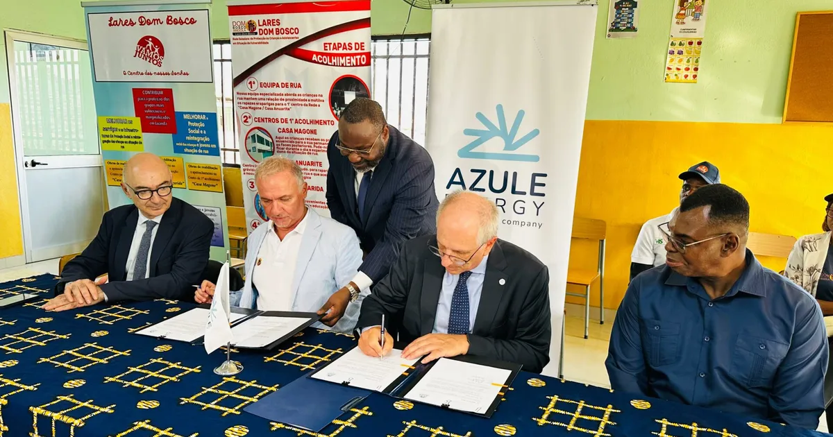 Azule Energy financia 650 mil dólares em projecto social “Vamos Juntos”