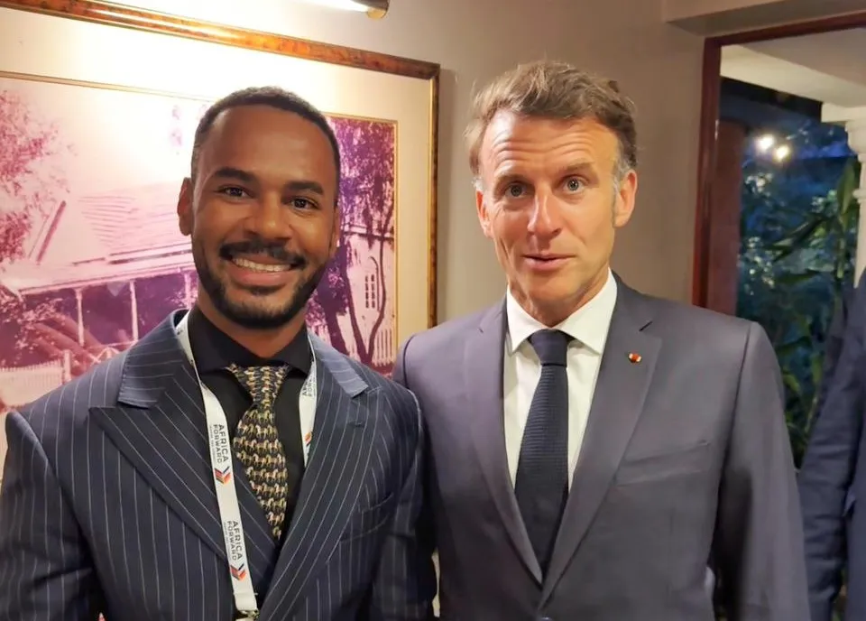 Em Nairobi, empresário angolano destaca Corredor do Lobito em encontro com Emmanuel Macron