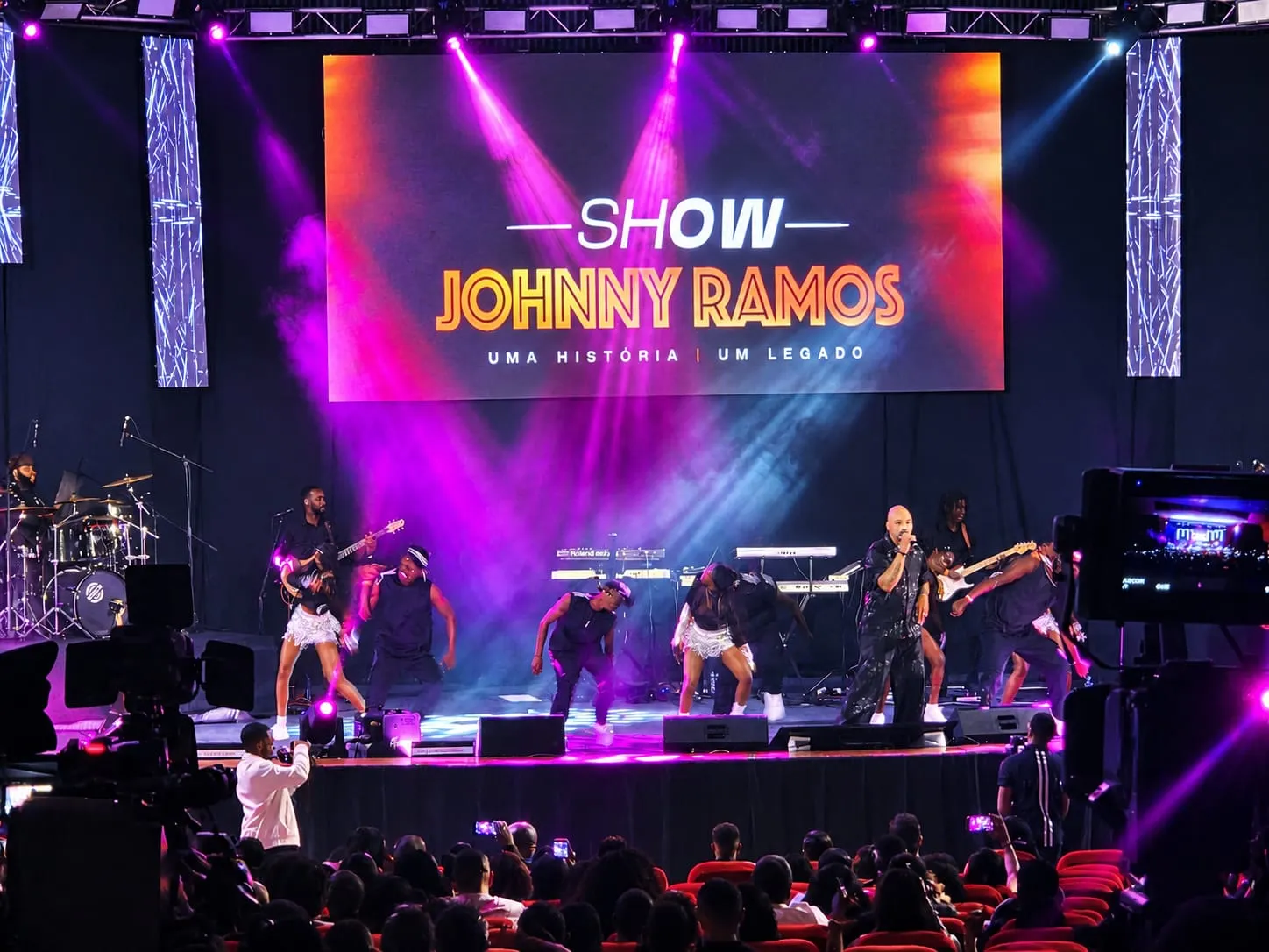 Johnny Ramos fez primeiro grande concerto em Angola no CCB, em Luanda, com Yuri da Cunha, Toty Sa’Med e Euclides da Lomba