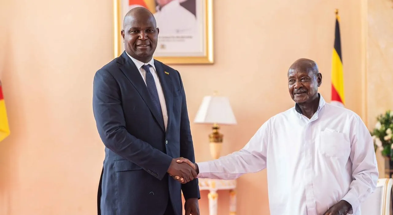 Presidentes Chapo e Museveni reforçam cooperação bilateral nas áreas de segurança e agricultura