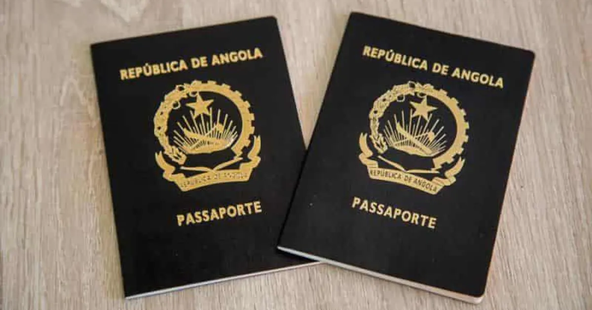 Angola reduz validade do passaporte para 10 anos e moderniza regras de segurança e mobilidade