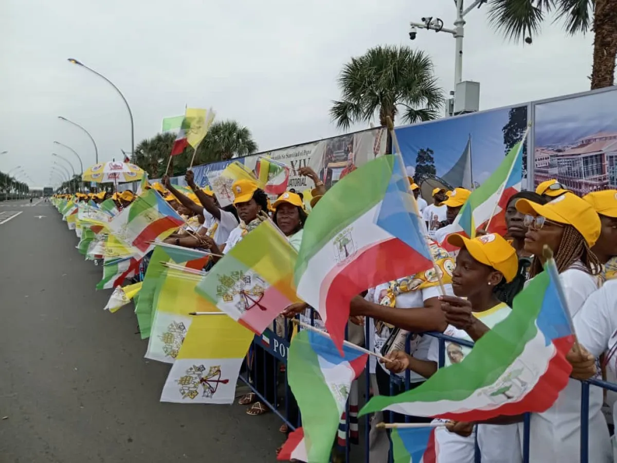 Malabo vive intenso momento de expectativa com a visita do Papa Leão XIV