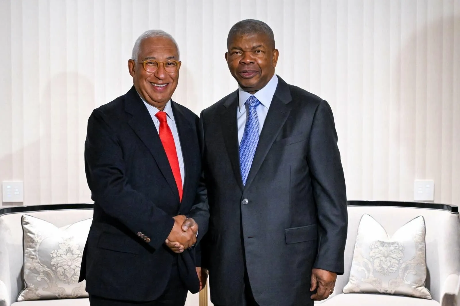 António Costa destaca papel de Angola na promoção da paz e reconciliação em África