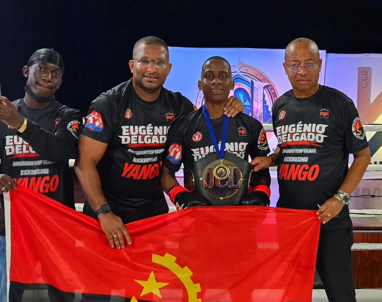 Eugénio Delgado conquista título internacional e reforça ambição global do kickboxing angolano
