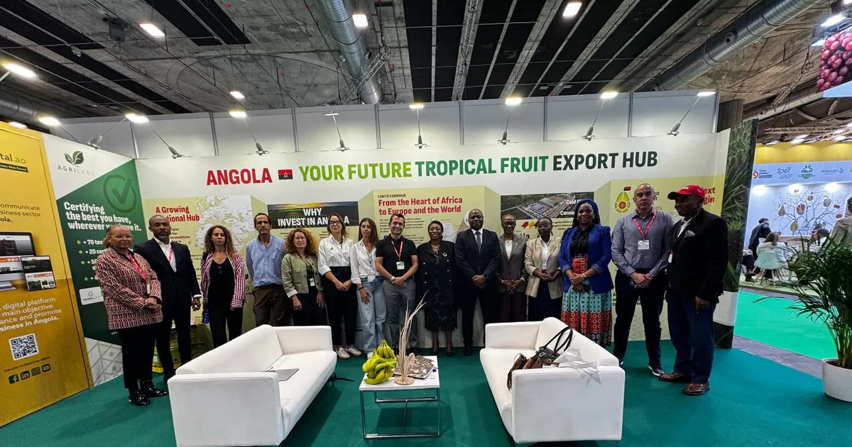 Angola estreia-se com sucesso na Fruit Attraction Madrid 2025 e afirma-se como nova potência das frutas tropicais