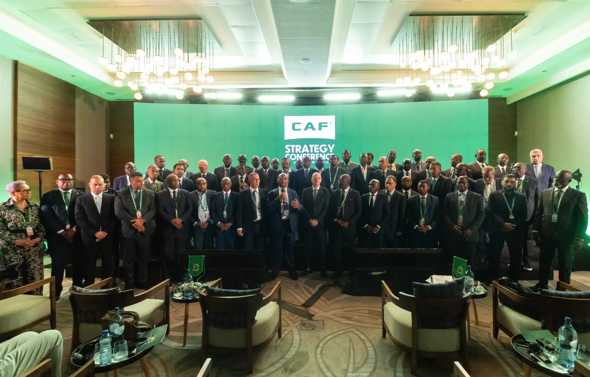 CAF reafirma no Sal apoio unânime à reeleição de Gianni Infantino