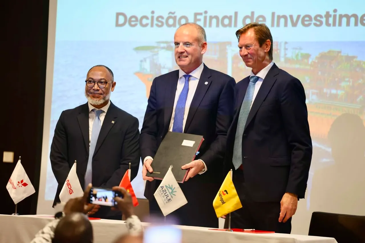 Offshore Angola: Greater PAJ prevê produção do primeiro óleo em 2029