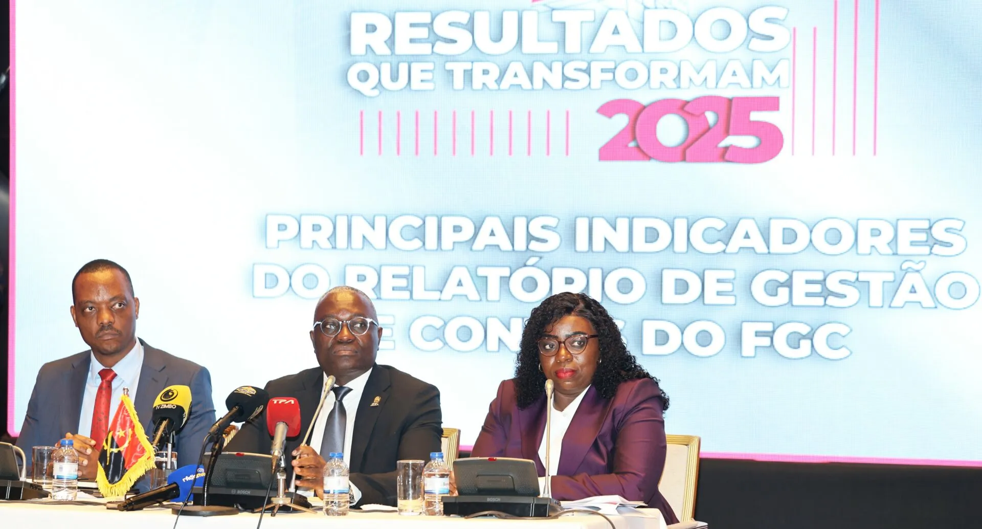 FGC fecha 2025 com resultado líquido de 7,9 mil milhões kz e desataca saneamento do Programa Angola Investe