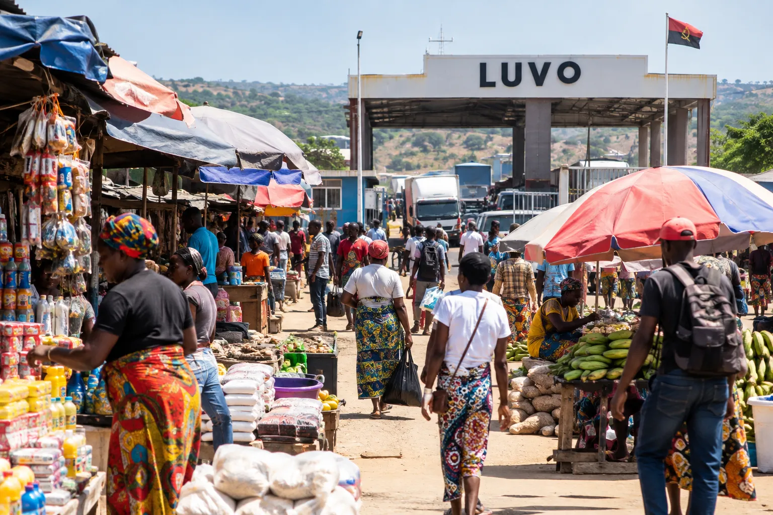 Angola avalia construção de novo mercado fronteiriço para dinamizar comércio com a RDC