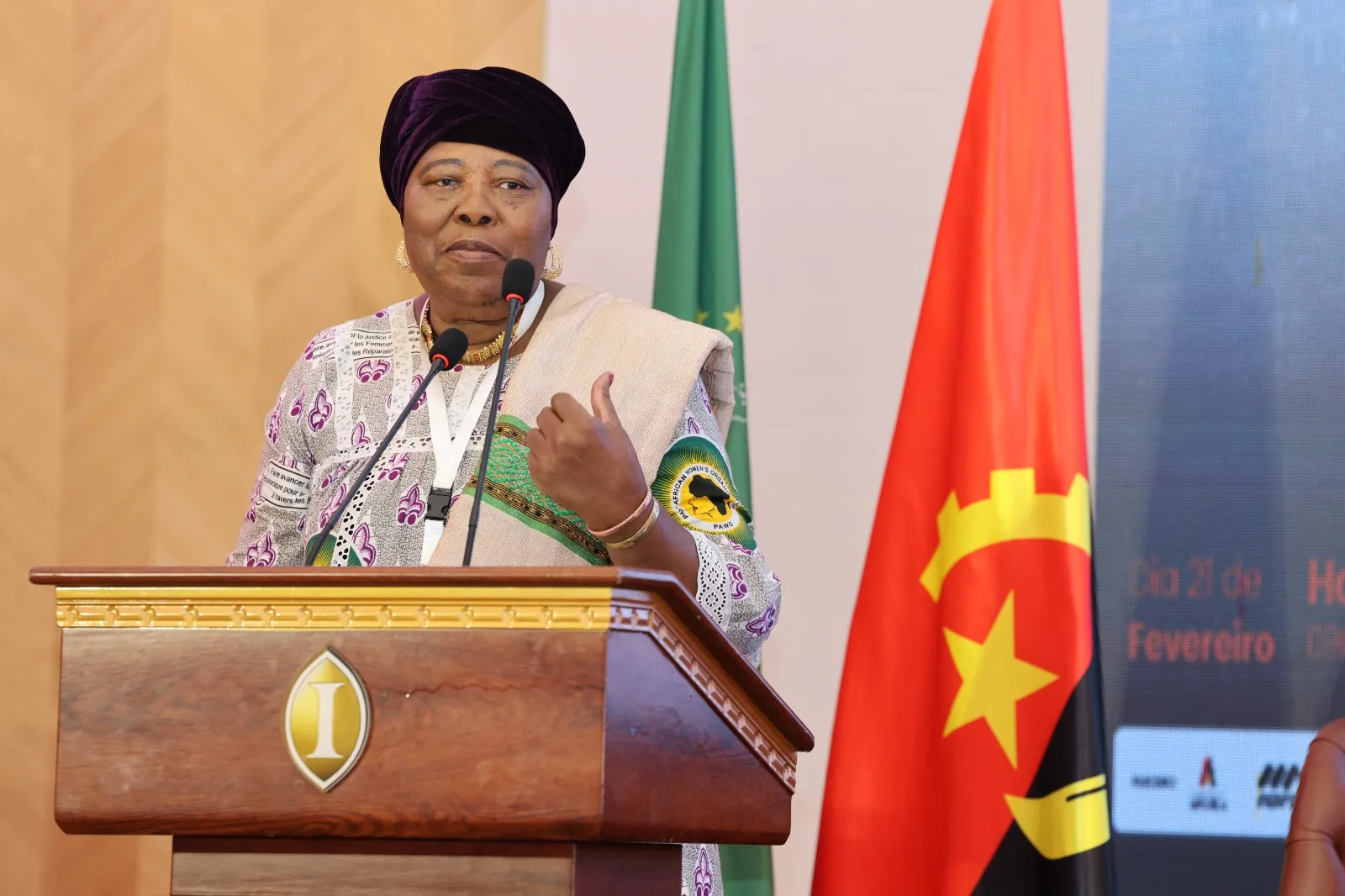 “Quando as mulheres lideram, as nações prosperam”, afirma presidente da Organização Pan-Africana das Mulheres