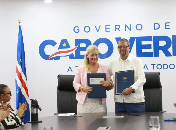 Governo de Cabo Verde e a Organização Mundial da Saúde assinam plano de trabalho de 2,4 milhões USD