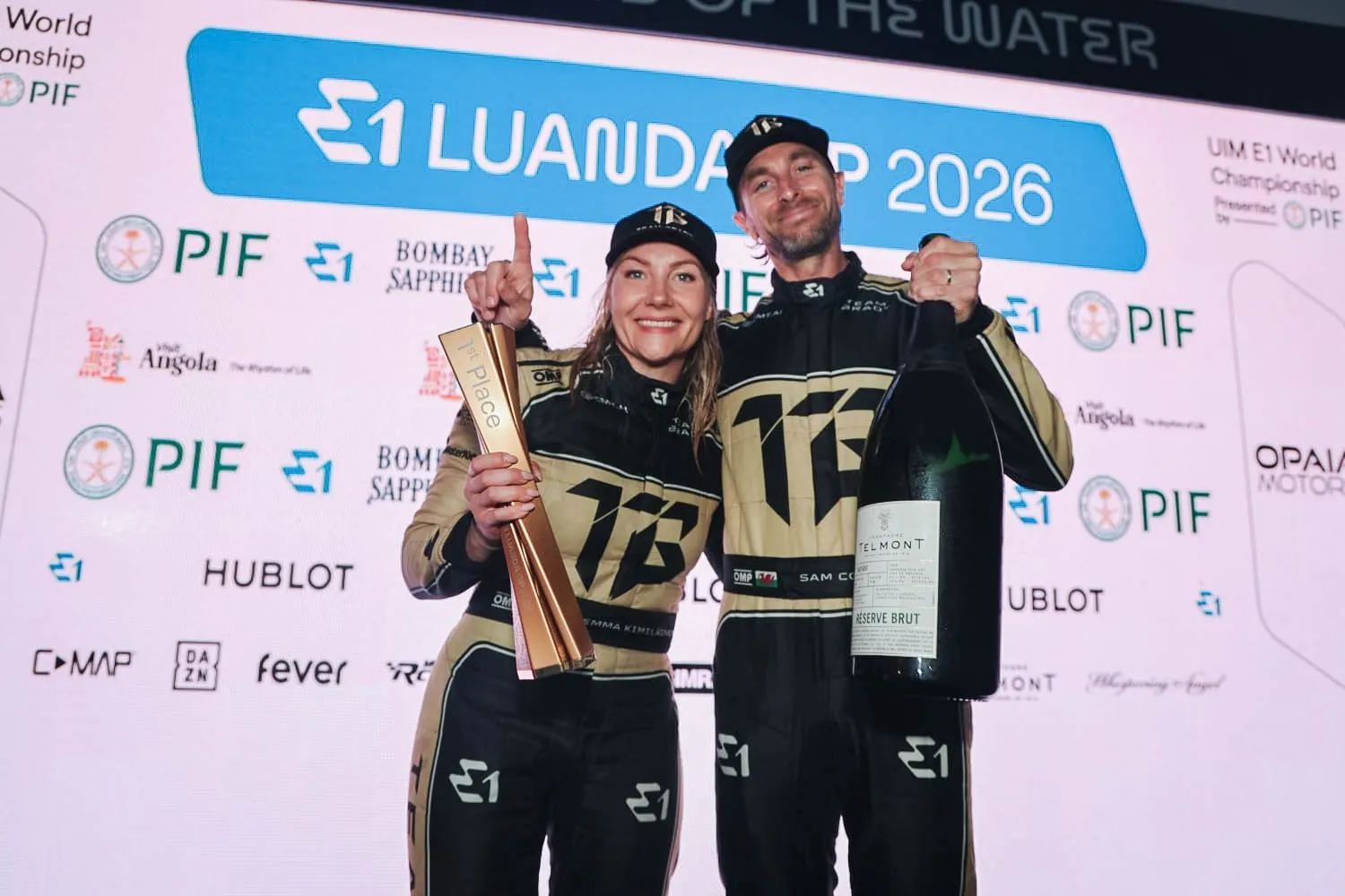 Team Brady vence em Luanda e reforça liderança do Mundial E1
