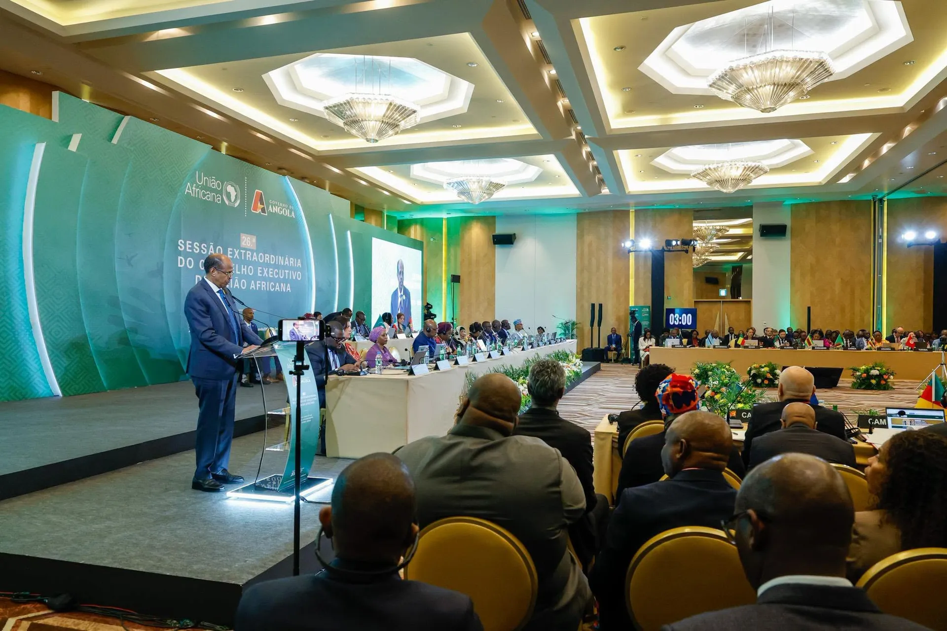 Mahmoud Ali Youssouf defende que financiamento da agenda de paz em África não pode depender de recursos externos
