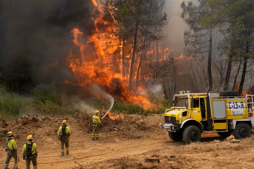 Mais de 200 mil pessoas afetadas pelos incêndios em França e Espanha