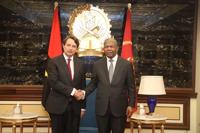 Presidente João Lourenço recebe embaixadores de Espanha e de Portugal